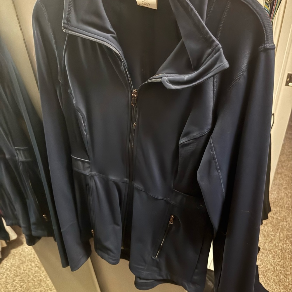 CALIA by Carrie Underwood Blue Utility Jacket